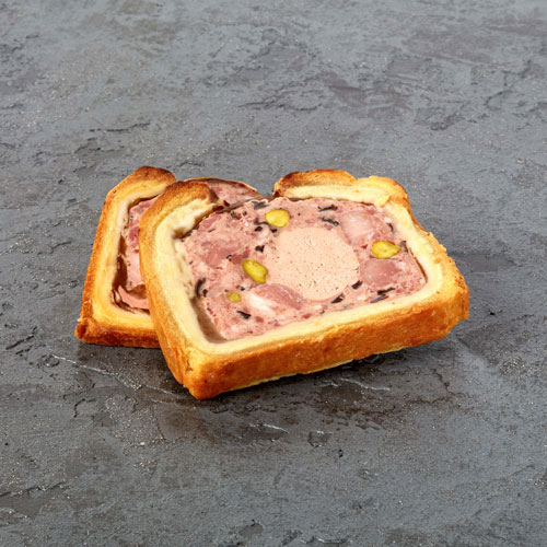 Pâté en croute " Richelieu" à la mousse de foie gras - Maison Schmid Traiteur