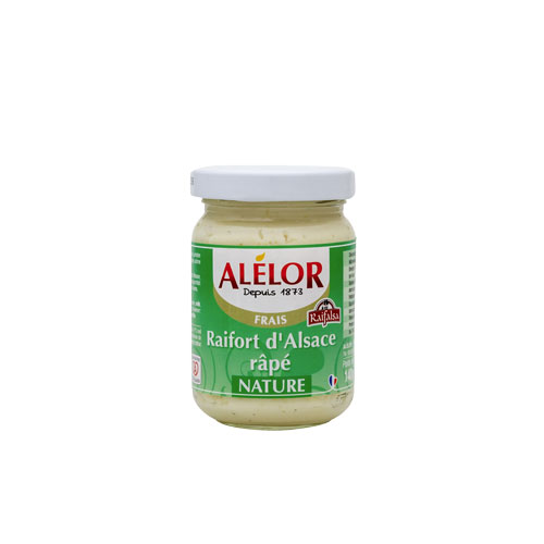 Raifort d'Alsace Râpé nature - Alélor - Maison Schmid Traiteur